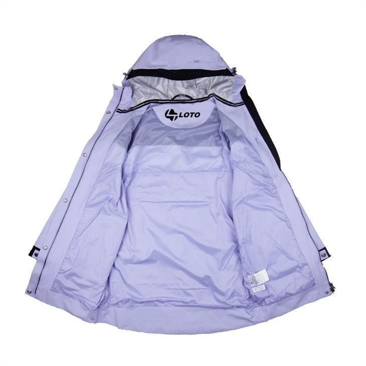 women outdoor windproof waterproof parka