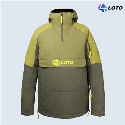 Jaket Snowboard Pullover Lelaki