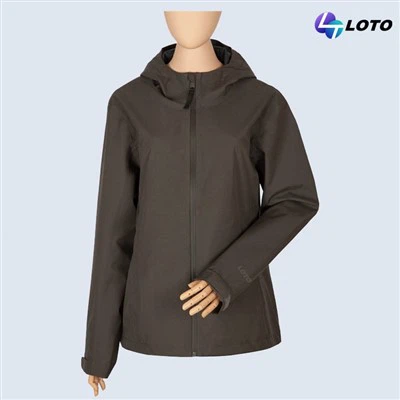 Jaket 2.5L wanita dengan tudung